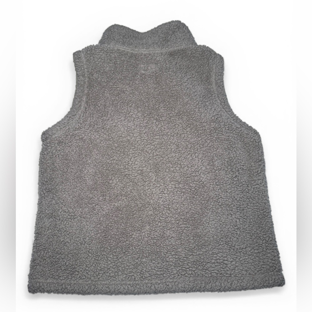 Girls Patagonia Fleece Tan Vest Size M 10 - Picture 3 of 6